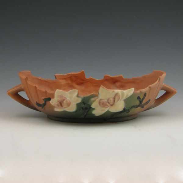 Appraisal: Roseville brown Magnolia bowl Marked Roseville USA - '' Few