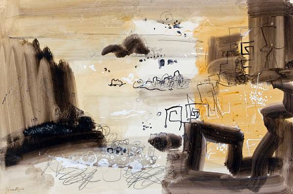 Appraisal: John Piper British - Untitled signed 'John Piper' lower left