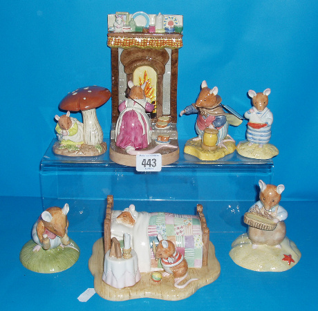 Appraisal: Collection Of Figures From The Brambly Hedge Series To Include