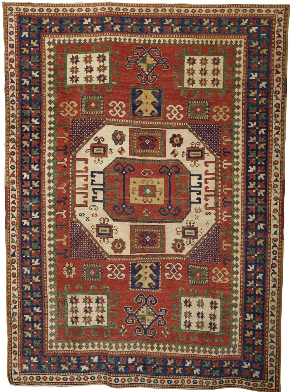 Appraisal: Karachoph Kazak Rug Caucasus ca ft in x ft in