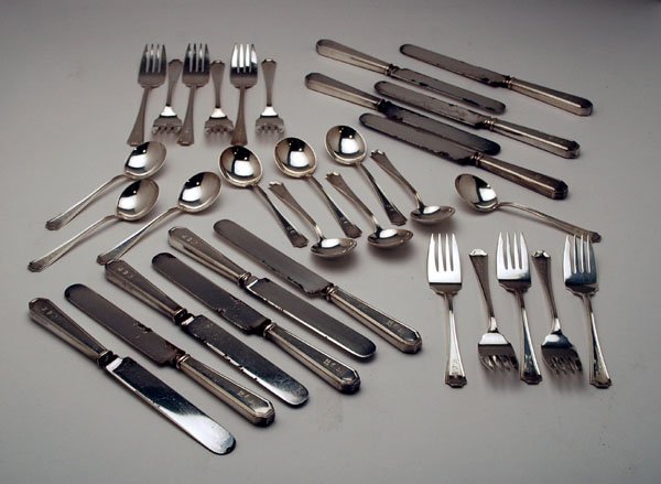 Appraisal: Circa William B Durgin Co sterling flatware in the Fairfax