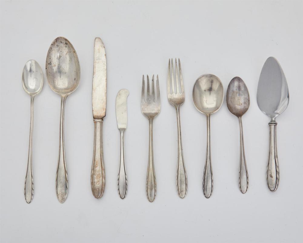 Appraisal: A Gorham Lyric sterling silver flatware service Circa - Each