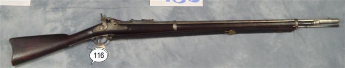 Appraisal: Springfield trapdoor breech-ldg rifle cal bbl dated on breech-block lock