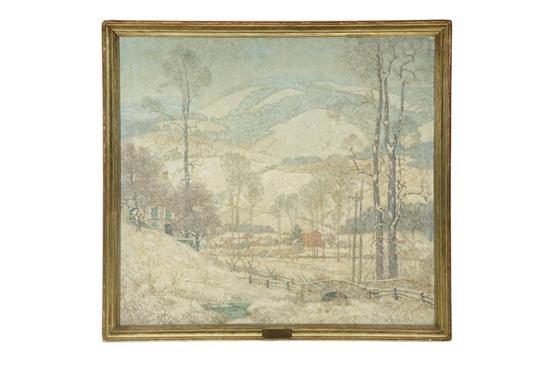 Appraisal: ROBE OF WINTER BY ARTHUR MELTZER PENNSYLVANIA - Oil on