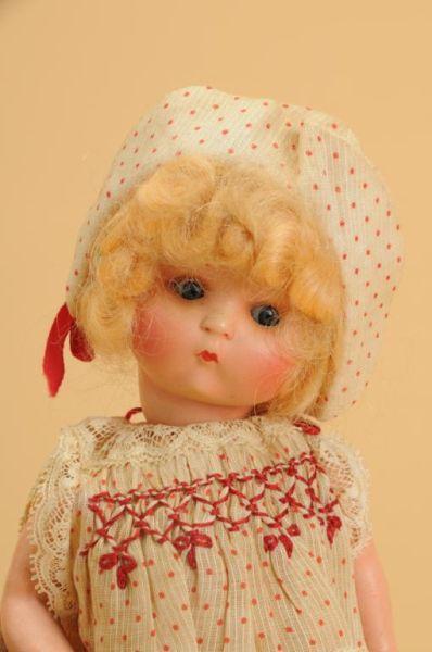 Appraisal: Just Me Character Doll Germany ca painted bisque socket head