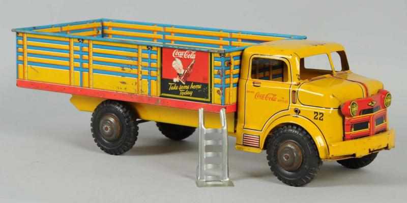 Appraisal: Coca-Cola Toy Truck s to s Made by Marx Average