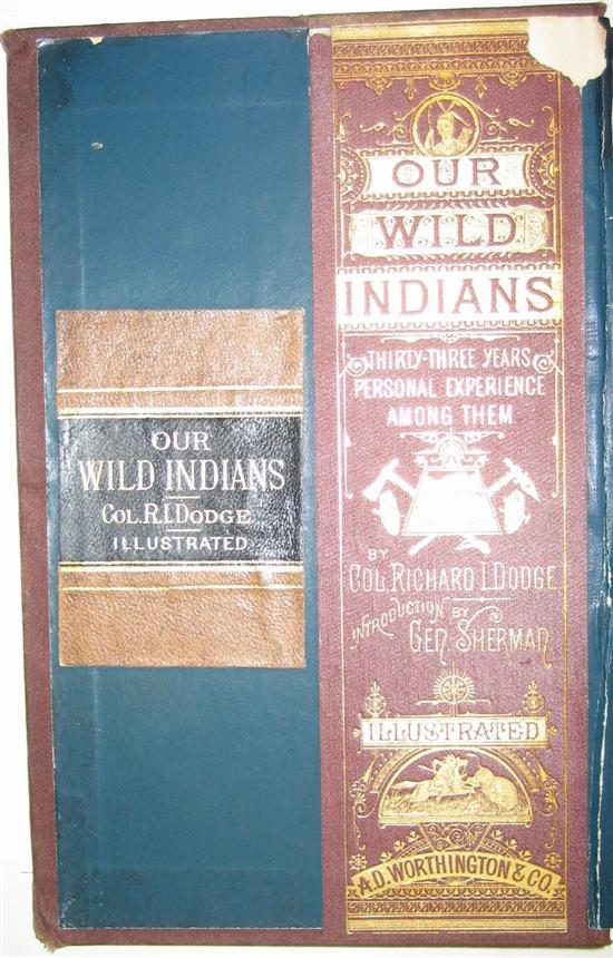 Appraisal: AMERICAN INDIANS Dodge Richard Irving Salesman's canvassing copy of Our