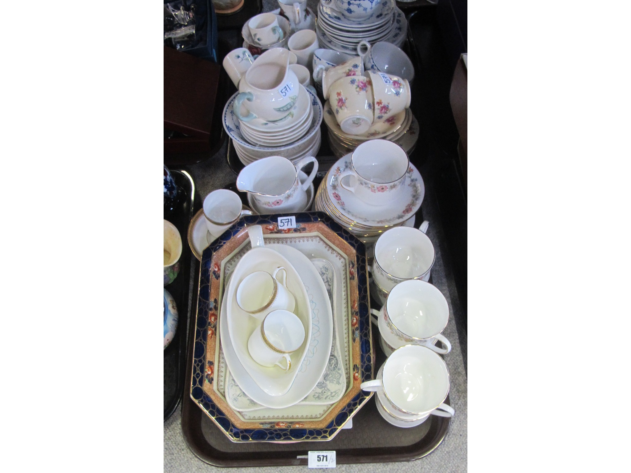 Appraisal: Assorted tea and coffee ware including Paragon Belinda Wedgwood Woodbury