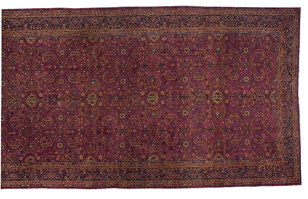 Appraisal: An Indian carpet India circa size approximately ft in x