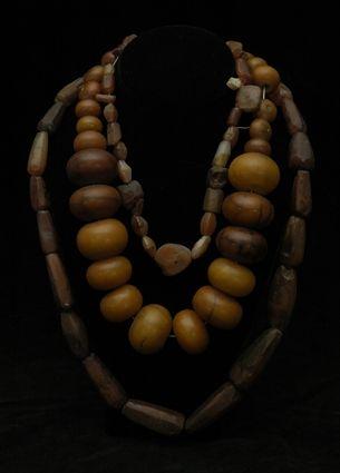 Appraisal: Assorted Carnelian Beads Provenance The Collection of Patti Cadby Birch