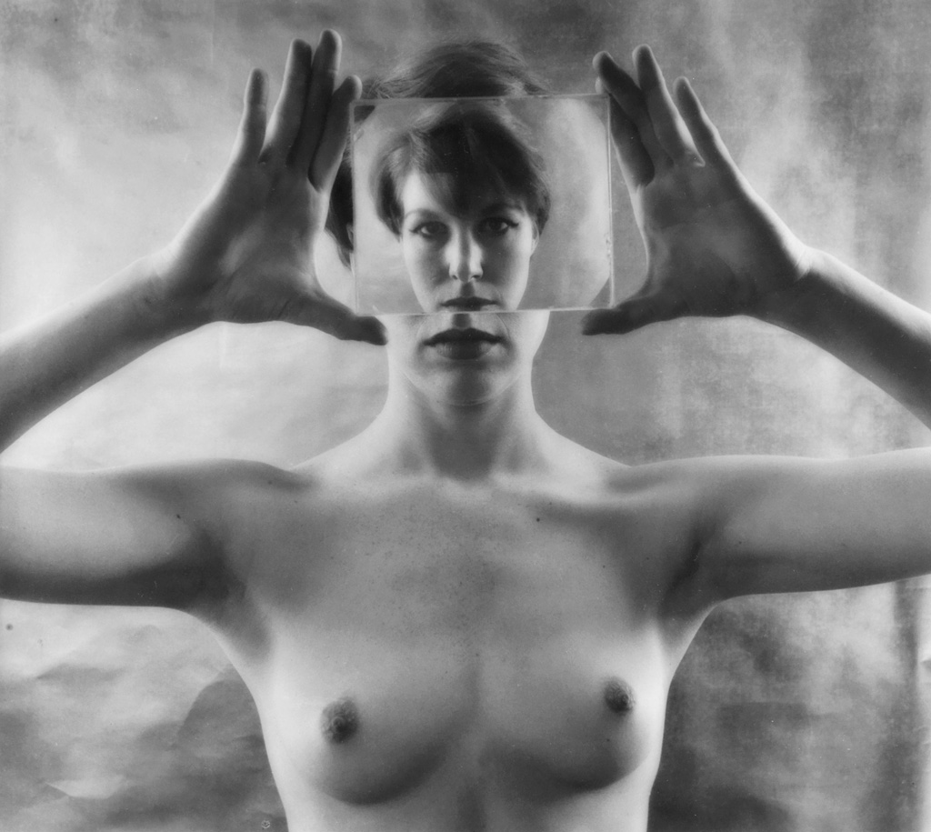 Appraisal: RUTH BERNHARD - Reducing Glass Silver print x inches x