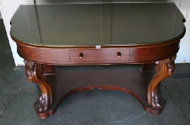 Appraisal: A Victorian console table with single drawer cm wide cm