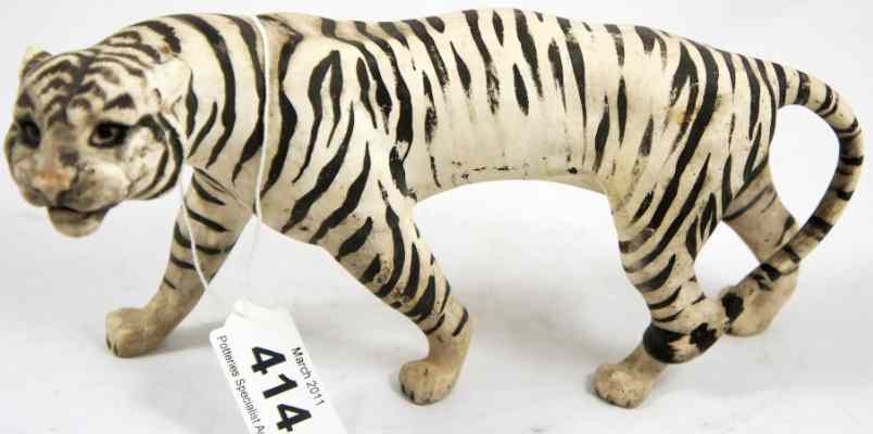 Appraisal: Rare Beswick Tigress unrecorded black and white colourway - satin