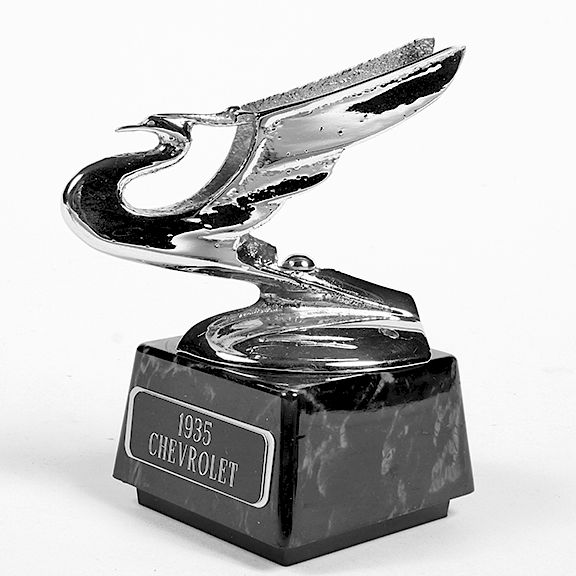 Appraisal: Chevrolet Mascot Hood Ornament - A x Chevrolet Sedan chrome