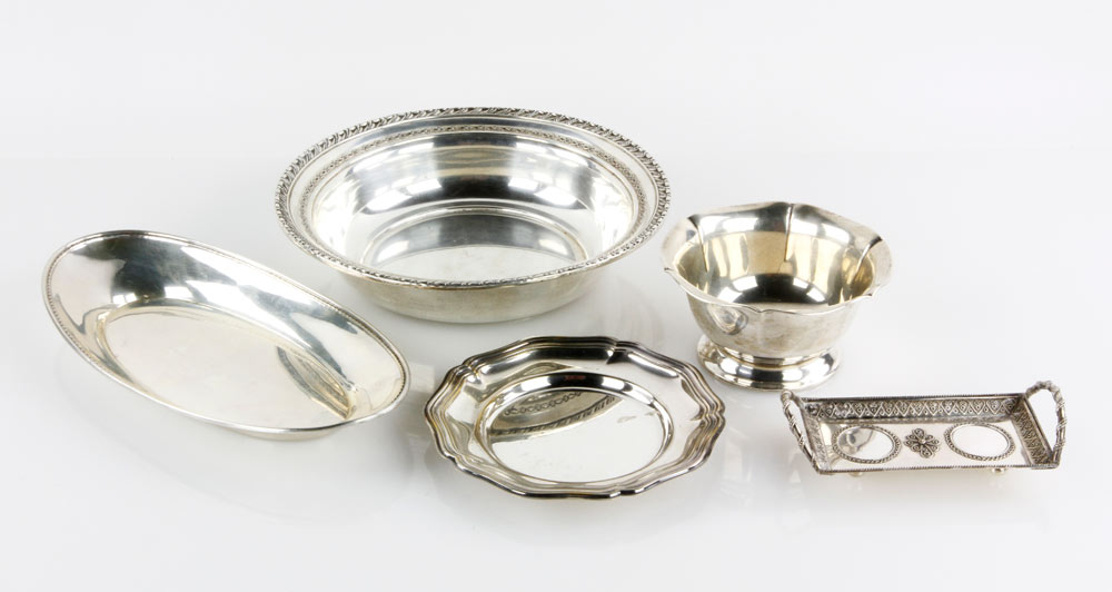 Appraisal: - Lot of Pieces of Sterling and Plate Silver Lot