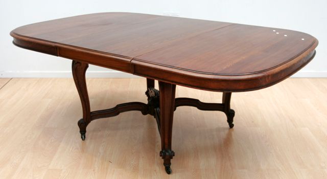 Appraisal: A late th Century French oak extension dining table with