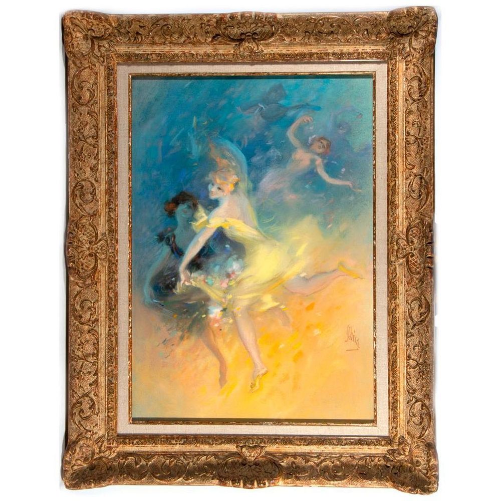 Appraisal: Jules CHERET - Jules CHERET - Title Danseuses Medium Pastel