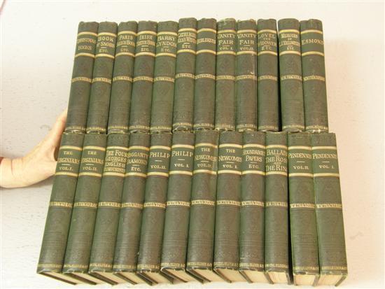 Appraisal: The works of William Thackeray Volumes published London Smith Elder