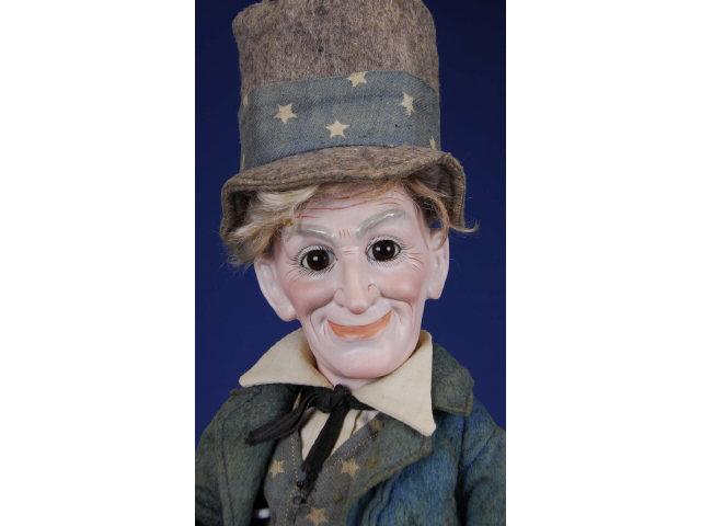 Appraisal: Uncle Sam Character Doll by Dressel Germany ca bisque socket