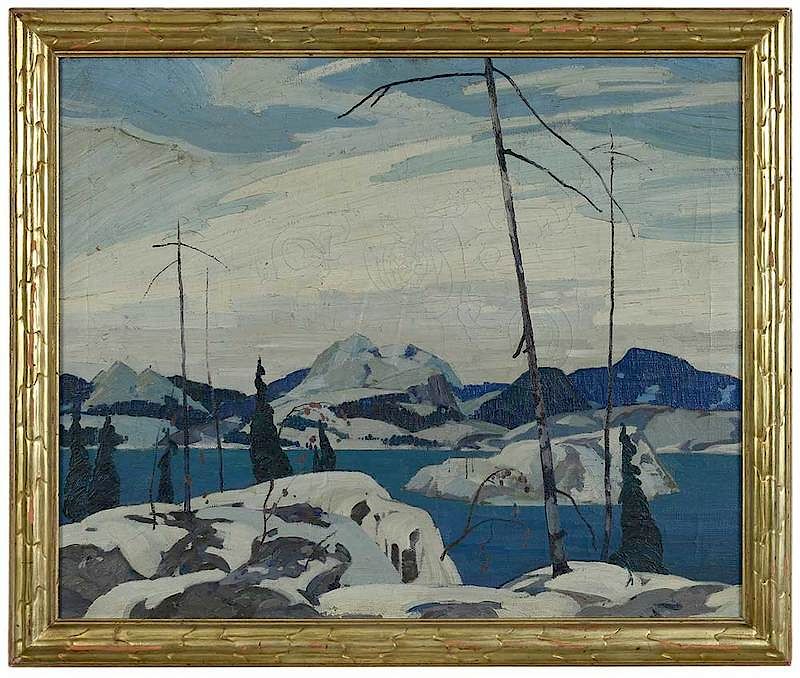 Appraisal: American or European School early mid twentieth century Northern Landscape