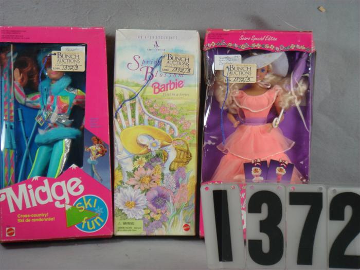 Appraisal: Lot of Barbies to include Southern Belle Cross Country Midge