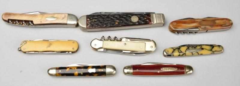 Appraisal: Lot of Folder Knives Description This lot contains a Swedish