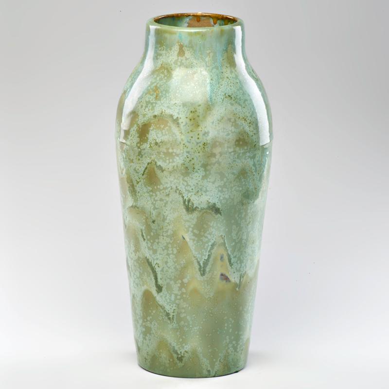 Appraisal: FULPER Vase in Leopard Crystalline glaze with drilled base Flemington