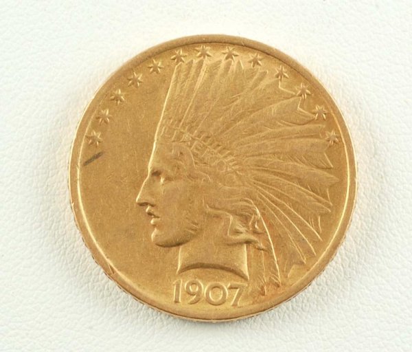 Appraisal: Indian Head Eagle gold piece CONDITION Very Fine to Extremely