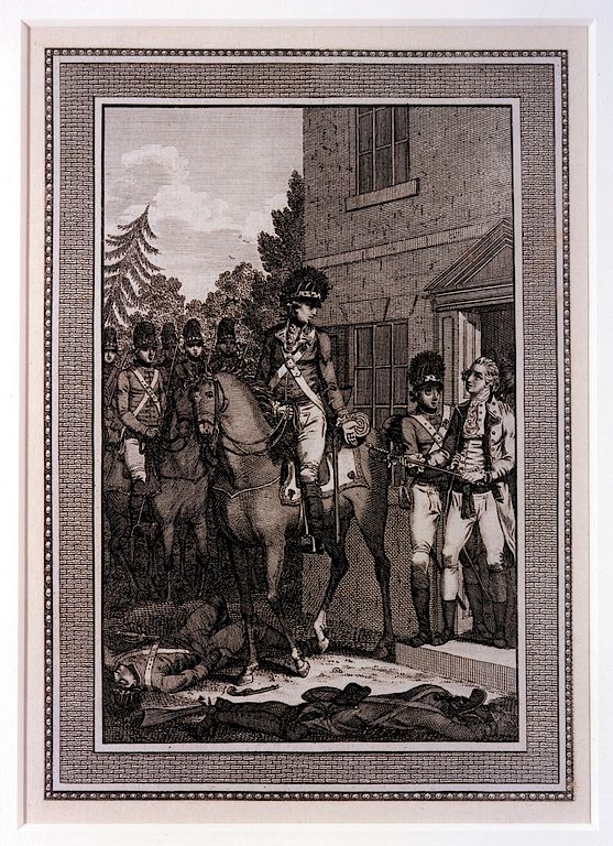 Appraisal: The American General Lee taken Prisoner by Lieutenant Colonel Harcourt