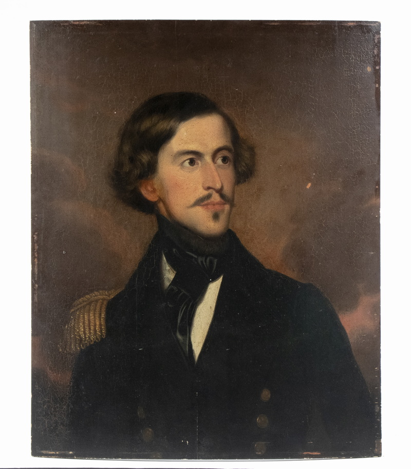 Appraisal: PORTRAIT OF A ROYAL NAVY OFFICER CIRCA UNFRAMED Young Gent