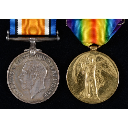 Appraisal: WWI pair British War Medal and Victory Medal Lieut R