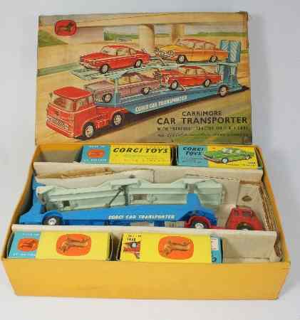 Appraisal: Corgi Carrimore Car Transporter Gift Set no by Playcraft Toys