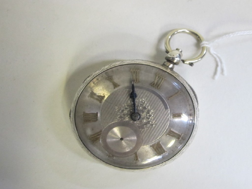 Appraisal: Silver pocket watch