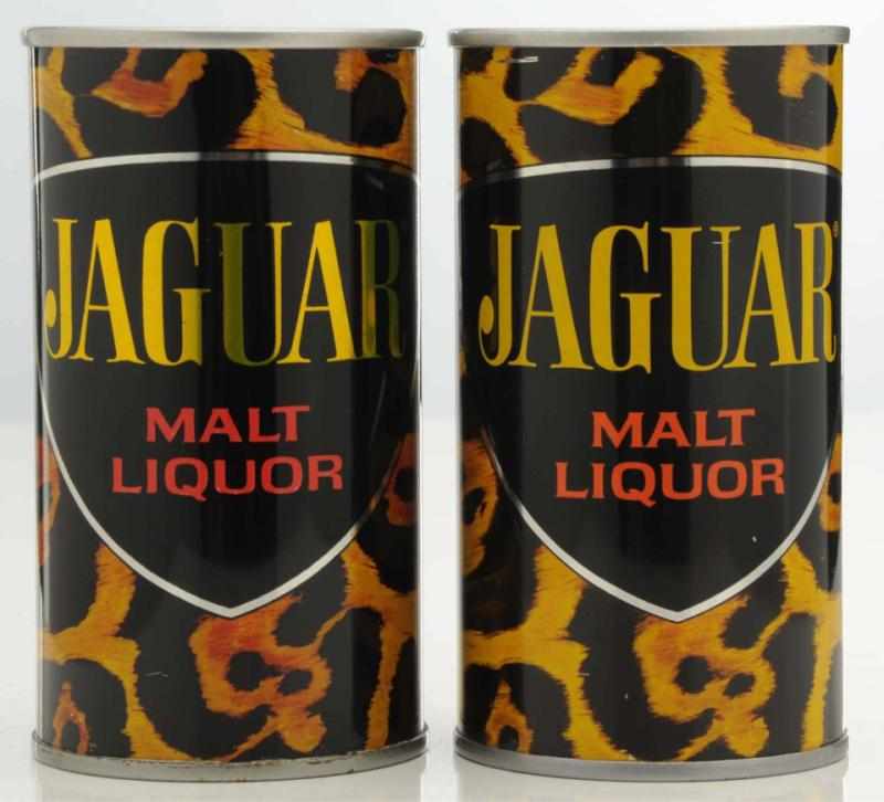 Appraisal: Jaguar Malt Liquor Pull Tab Beer Cans - Jaguar Brewing