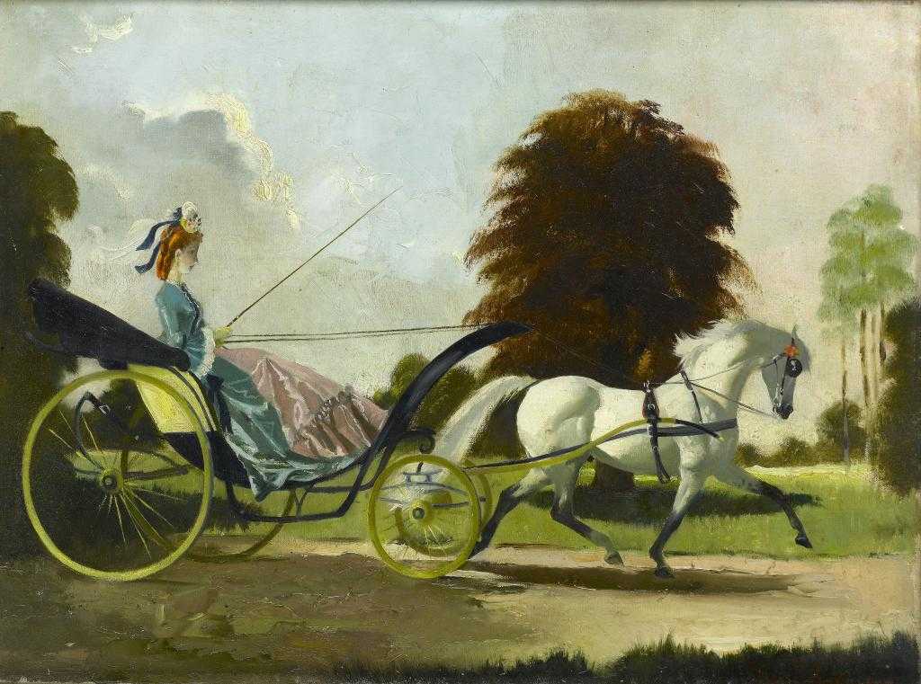 Appraisal: DORIS CLARE ZINKEISEN ROI - THE CARRIAGE RIDE signed x