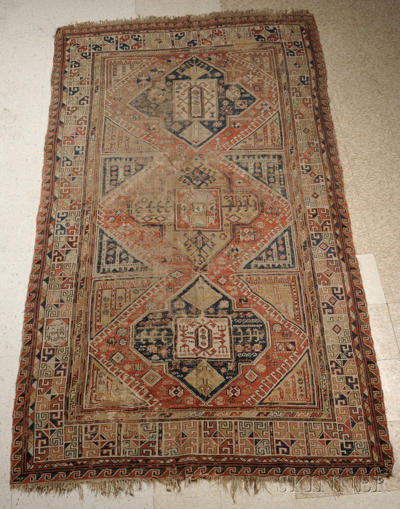 Appraisal: Soumak Carpet Northeast Caucasus second half th century areas of