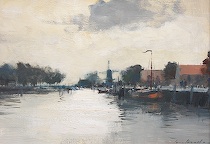 Appraisal: Ian Houston British b In Zierikzee S W Netherlands Oil