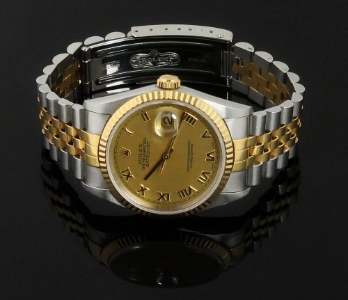 Appraisal: A Rolex Oyster Perpetual Datejust wristwatch cased and with certification