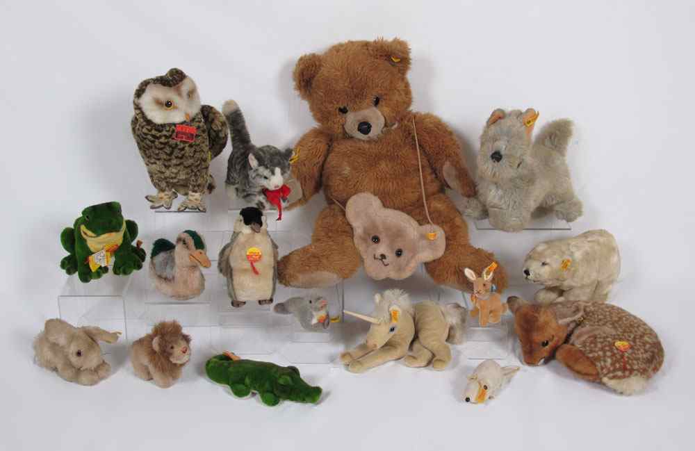 Appraisal: COLLECTION OF - STEIFF ANIMALS To include Molly Bear ''