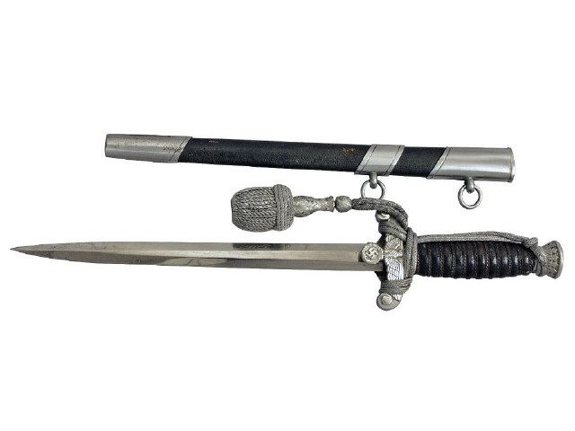 Appraisal: Top Quality Water Customs Officer's dagger with portapee excellent blade