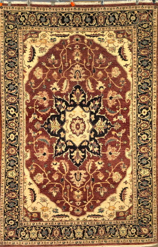 Appraisal: Peshawar Heriz Carpet ' x '