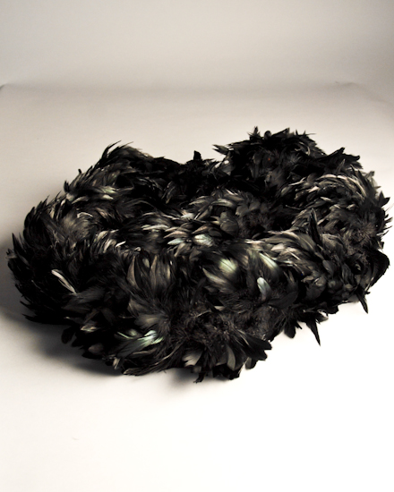 Appraisal: A Long Black Feather Boa