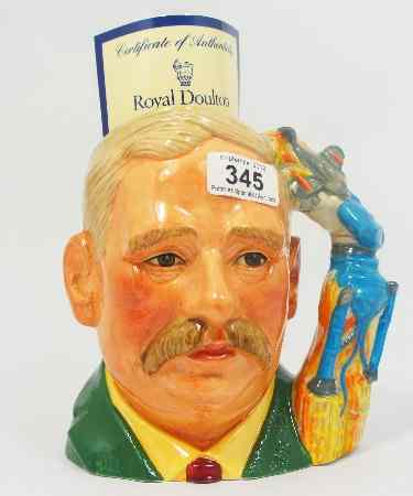 Appraisal: Royal Doulton Large Character Jug H G Wells D Limited