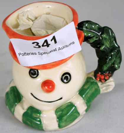 Appraisal: Royal Doulton Miniature Character Jug Snowman D limited edition