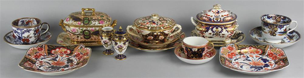 Appraisal: GROUP OF FIFTEEN MISCELLANEOUS ENGLISH CERAMIC TABLEWARES th and th