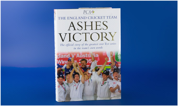 Appraisal: Cricket Book - Ashes Victory - Signed The PCA book