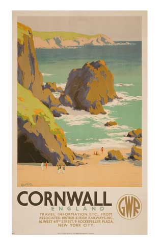 Appraisal: ALKER TRIPP - CORNWALL x inches x cm Dangerfield Printing