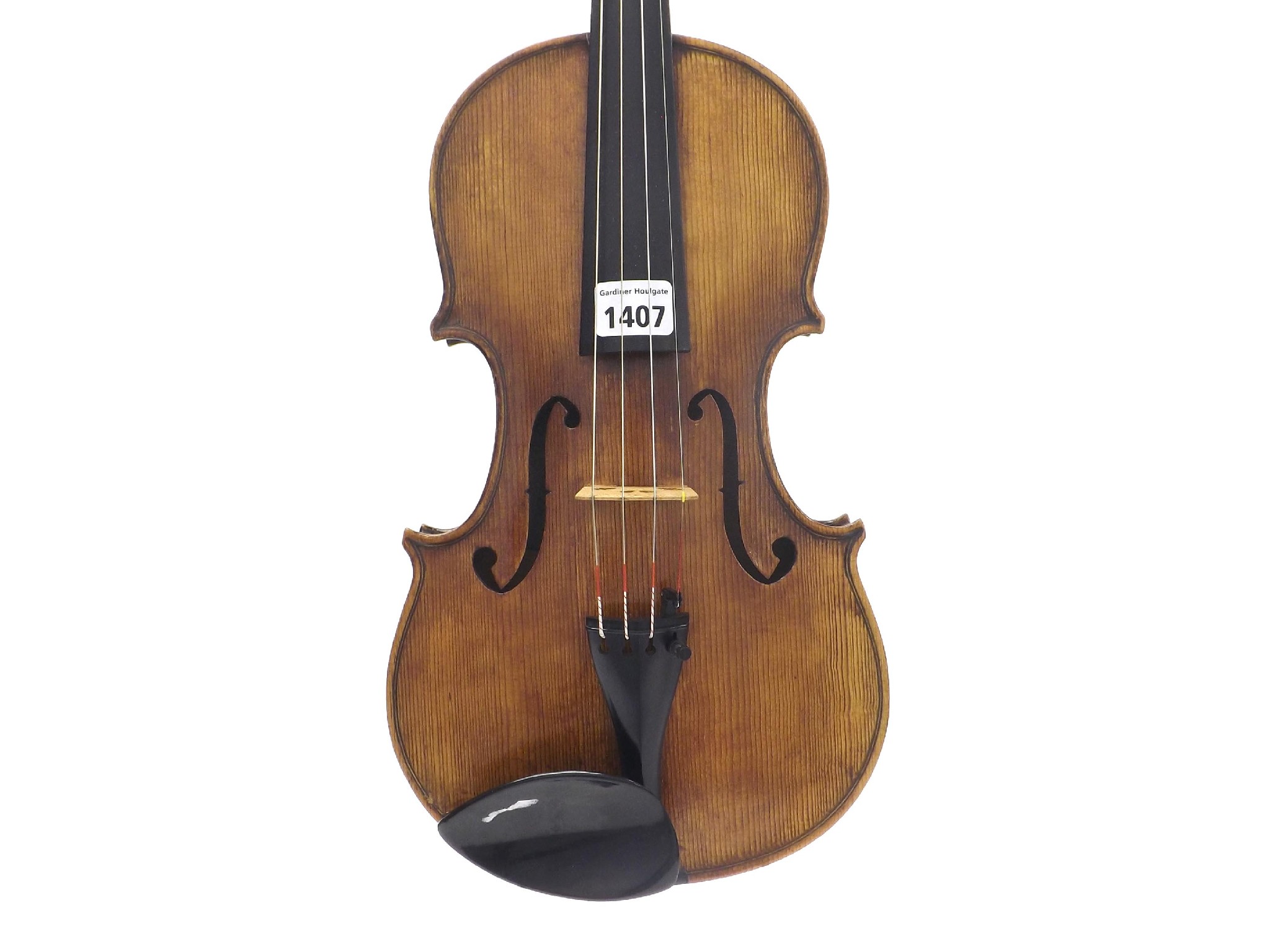 Appraisal: English violin labelled S H Dodd maker Aug cm