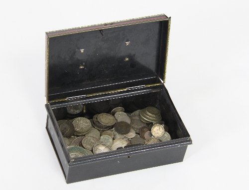 Appraisal: A quantity of pre British coins approximately gm