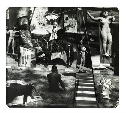 Appraisal: JOEL-PETER WITKIN american b WAITING FOR DE CHIRICO IN THE